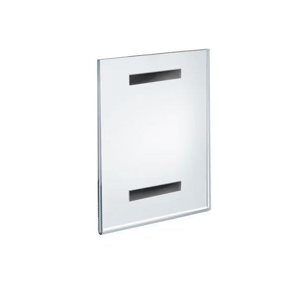 Clear Acrylic Magnet Back Sign Holder Frames 8.5 W x 11 H - Vertical / Portrait, 10-Pack, Azar Displays, Mfr#: 129921